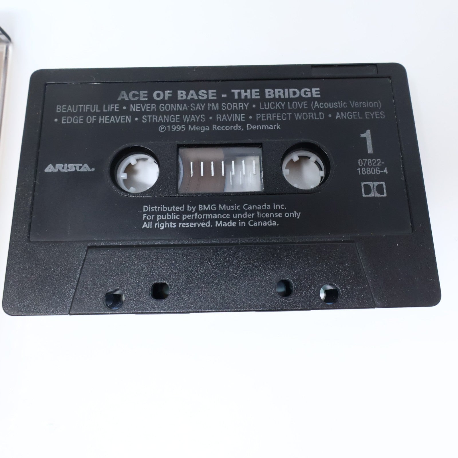 Ace of Base The Bridge Cassette Beautiful Life/Never Gonna Say I'm Sorry 1995