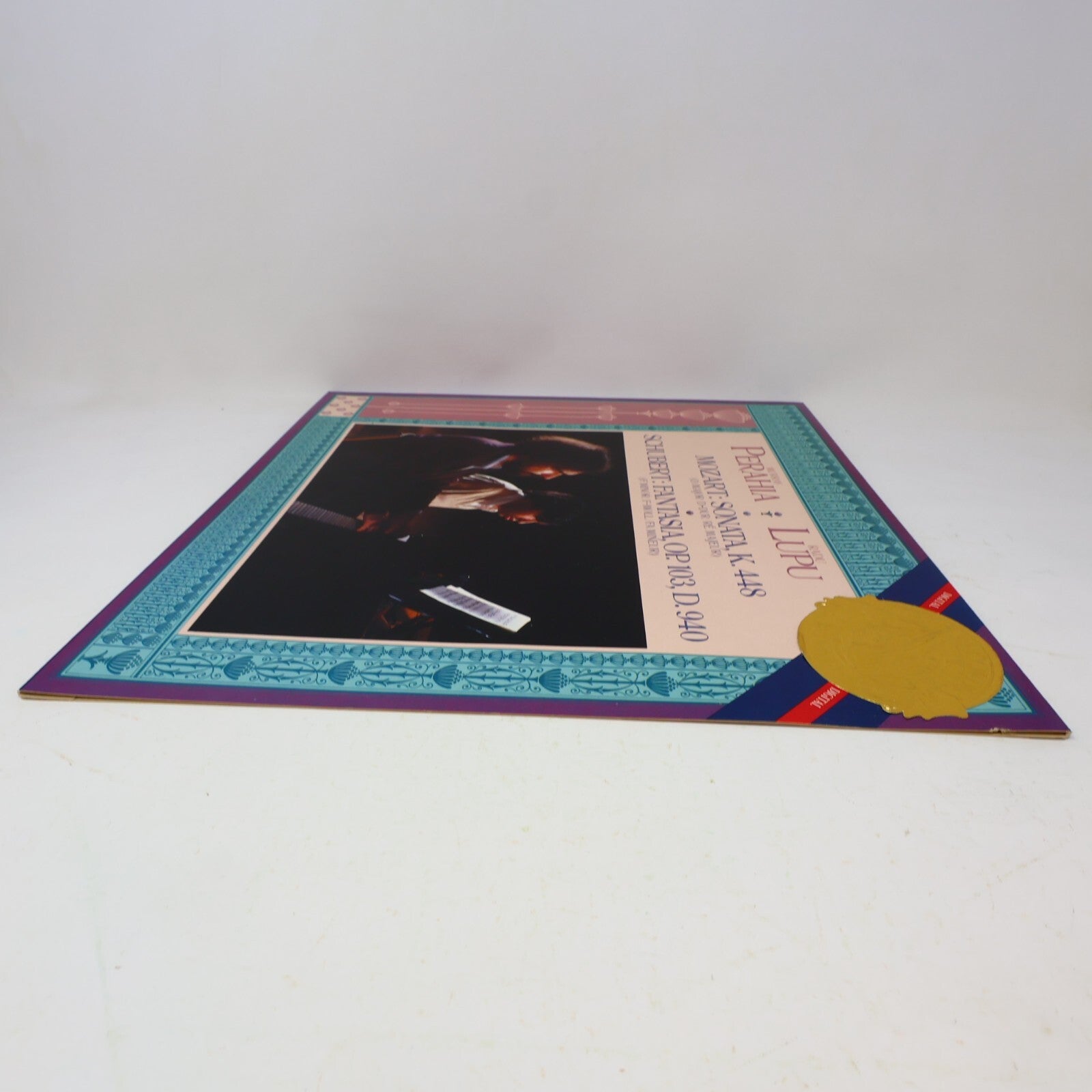 Murray Perahia Radu Lupu Mozart Sonata Schubert Fantasia LP Record 1985 CBS