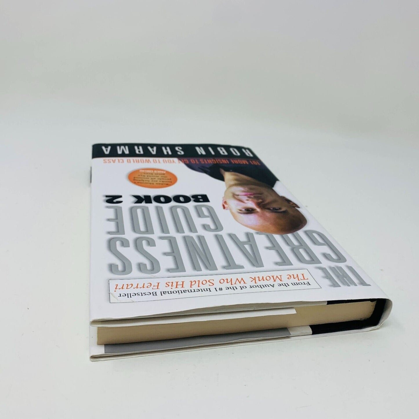 2007 The Greatness Guide Book 2 by Robin Sharma Hardcover DJ Self-Help 1st Print