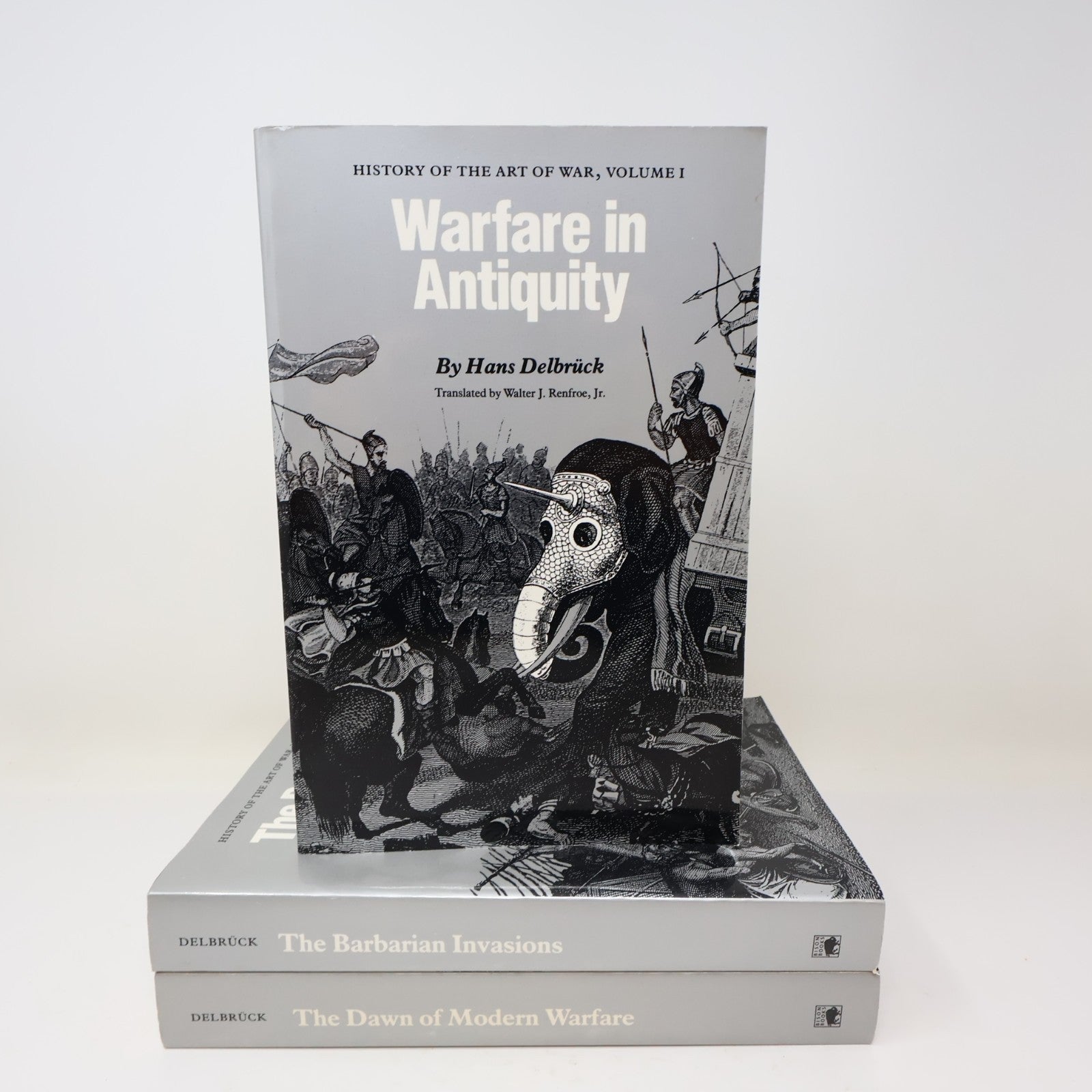History of the Art of War #1-2 4 Books Lot Hans Delbruck Warfare in Antiquity PB