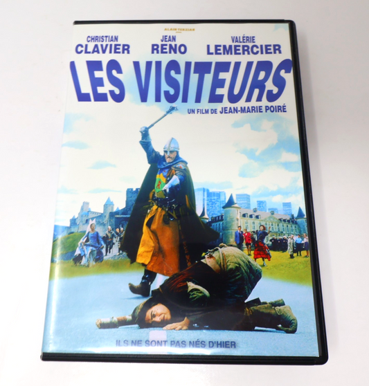 Les Visiteurs DVD Jean Reno/Christian Clavier Voyage Temps NTSC Région 1 Testé