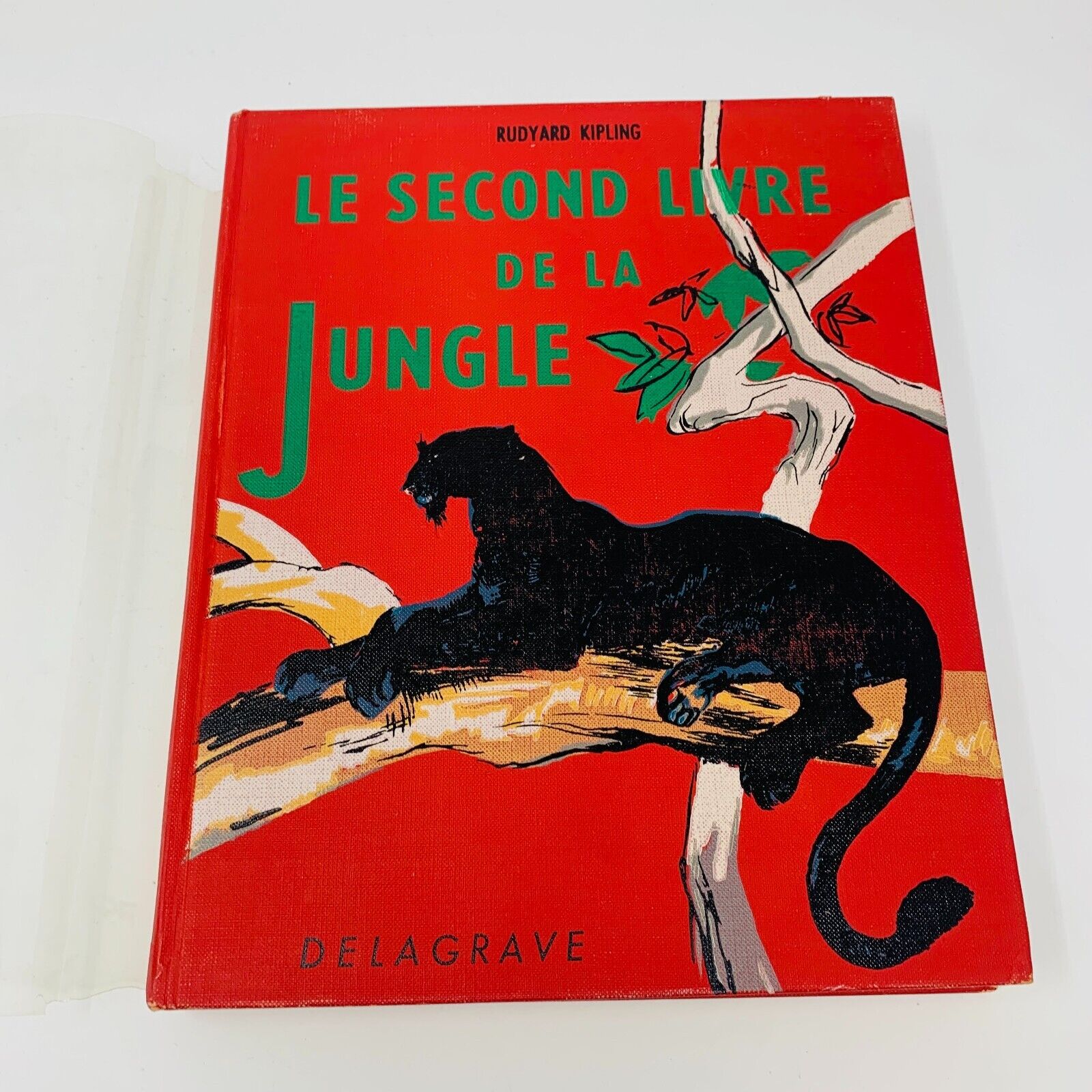 1965 Le Livre de la Jungle Delagrave Illustrés #1-2 Français Rudyard Kipling Lot