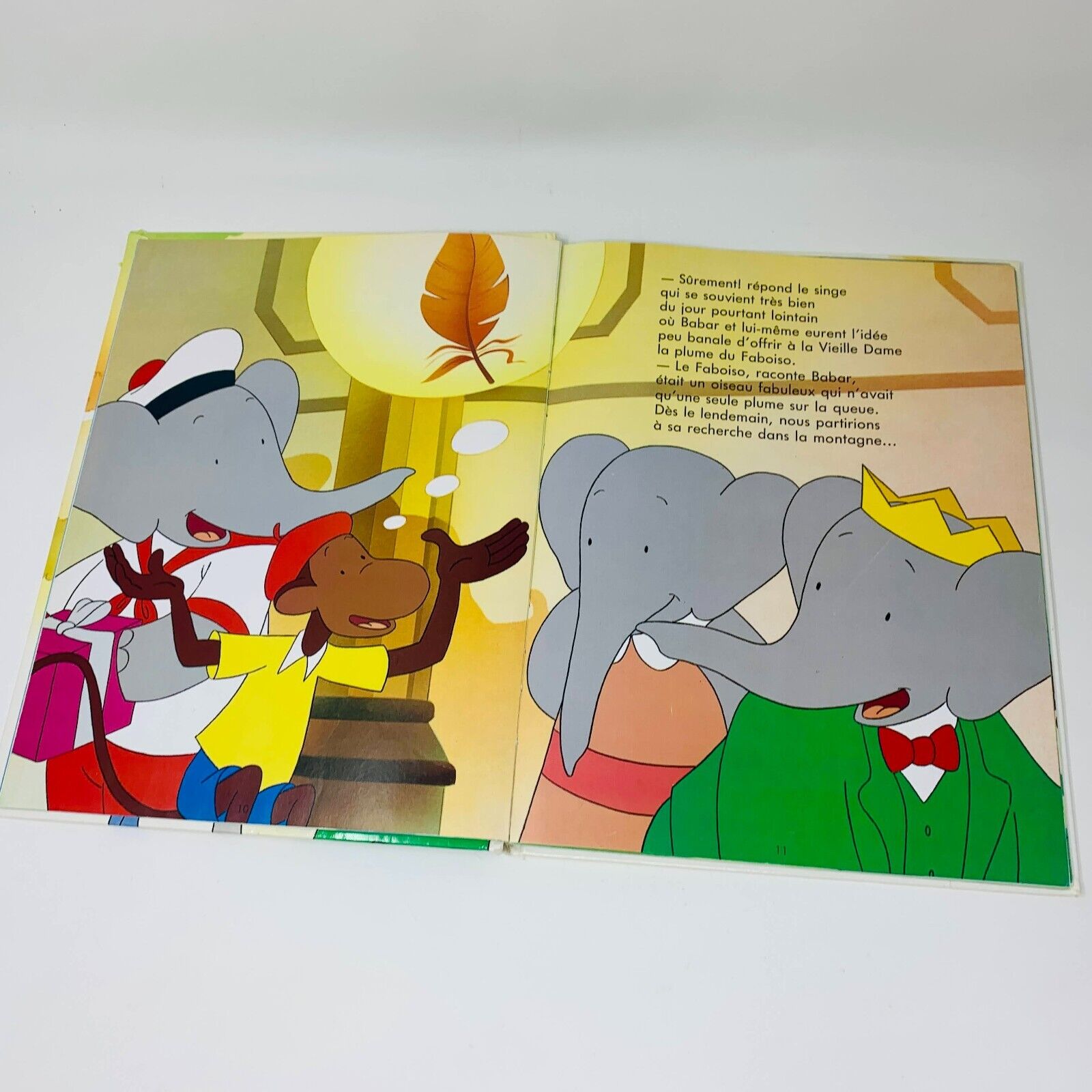 5x Livres Dis moi Babar & Babar Raconte pour Enfants en Français French Children