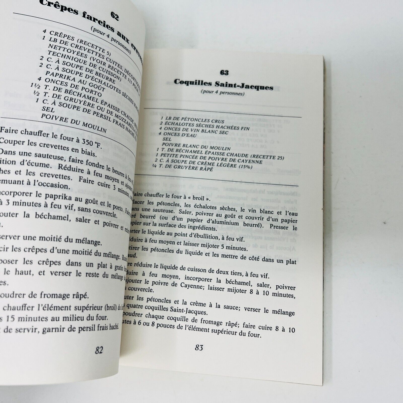 1974 La Cuisine de Pol Martin Livre de Recettes en Français Éditions de l'Homme