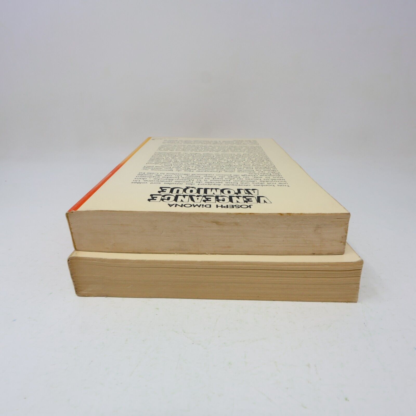 Lot 2 Joseph Dimona nrf La Dernière Cible Vengeance Atomique Livres Français 70s