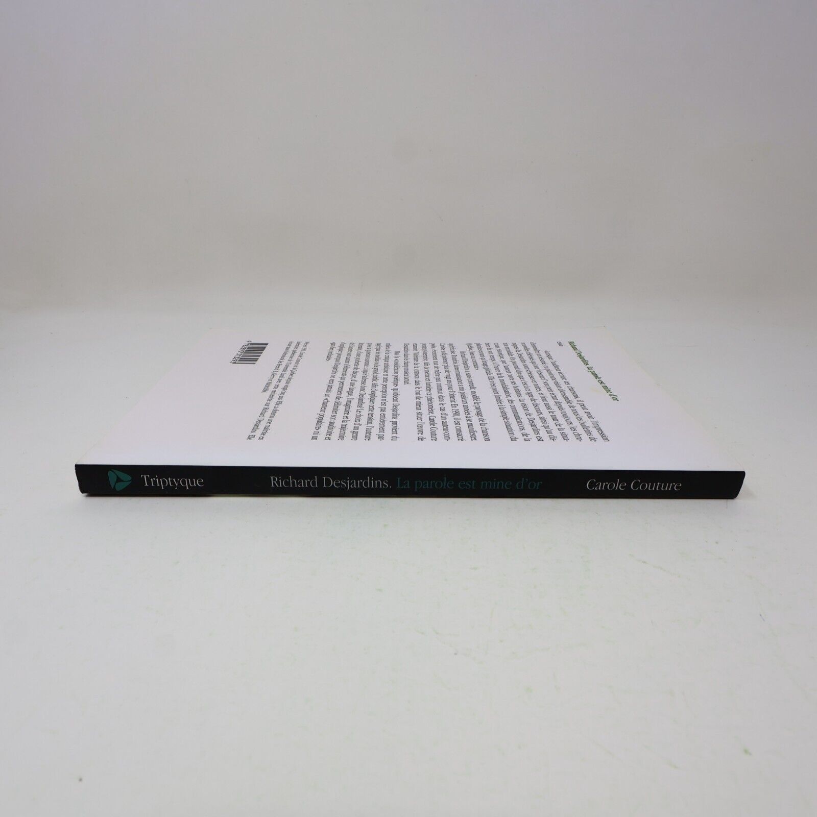 2005 Richard Desjardins la Parole est Mine d'Or Carole Couture Triptyque Musique