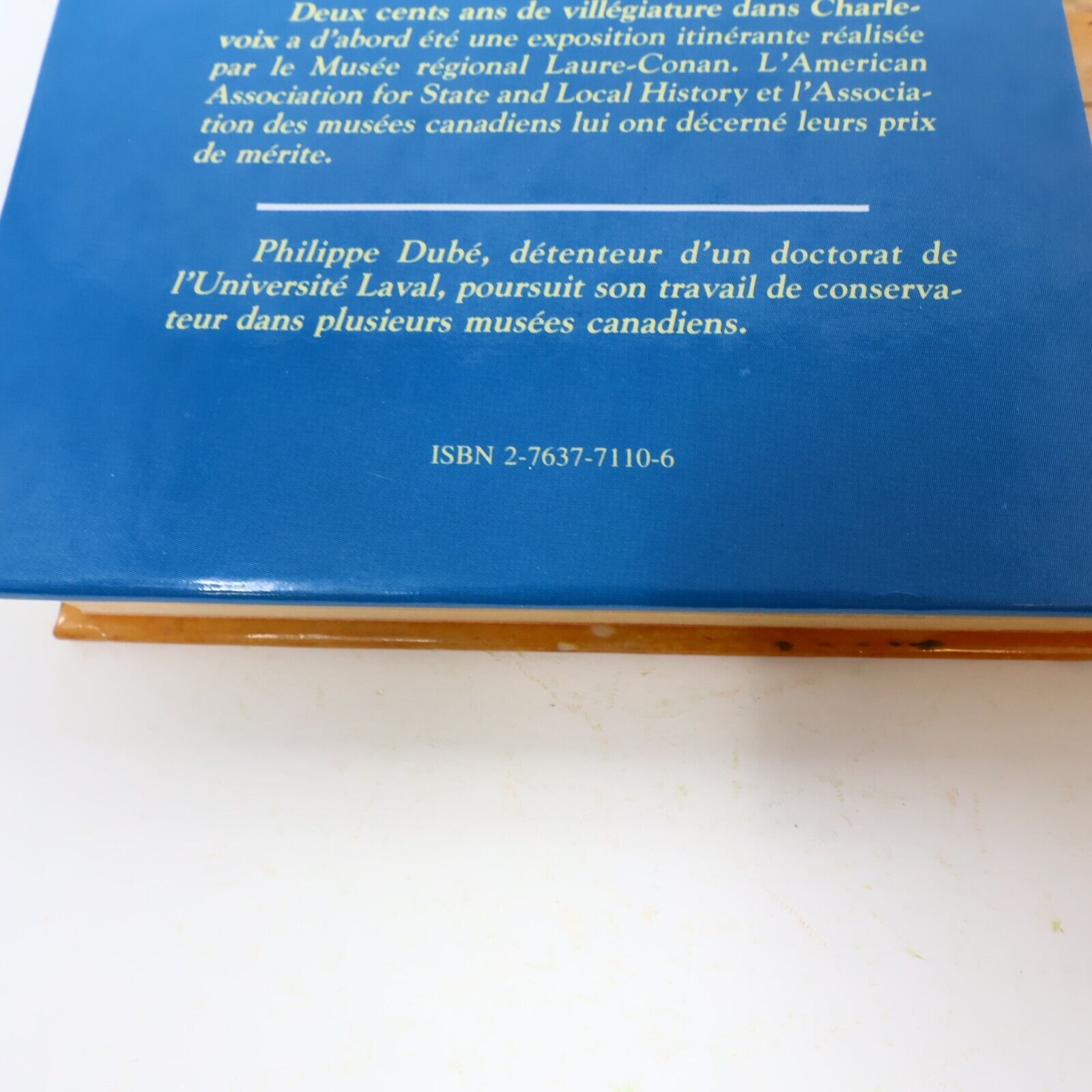 1986 Deux Cents Ans de Villégiature dans Charlevoix Philippe Dubé Voyage Québec