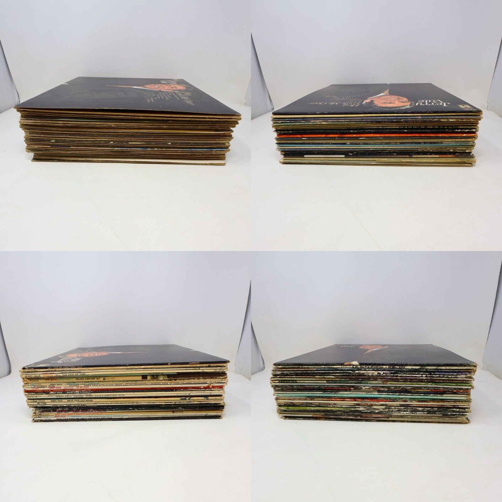 Lot of 25 Jerry Vale LP Record Vinyl Till the End of Time Greatest Hits 1960s