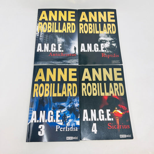 A.N.G.E #1-10 Série Complète Anne Robillard Antichristus Ange Lot de 10 Livres