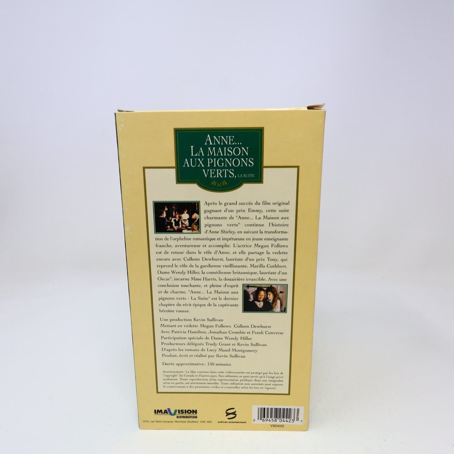 Anne la Maison aux Pignons Verts & la Suite Lot 4 VHS NTSC Testés Megan Follows