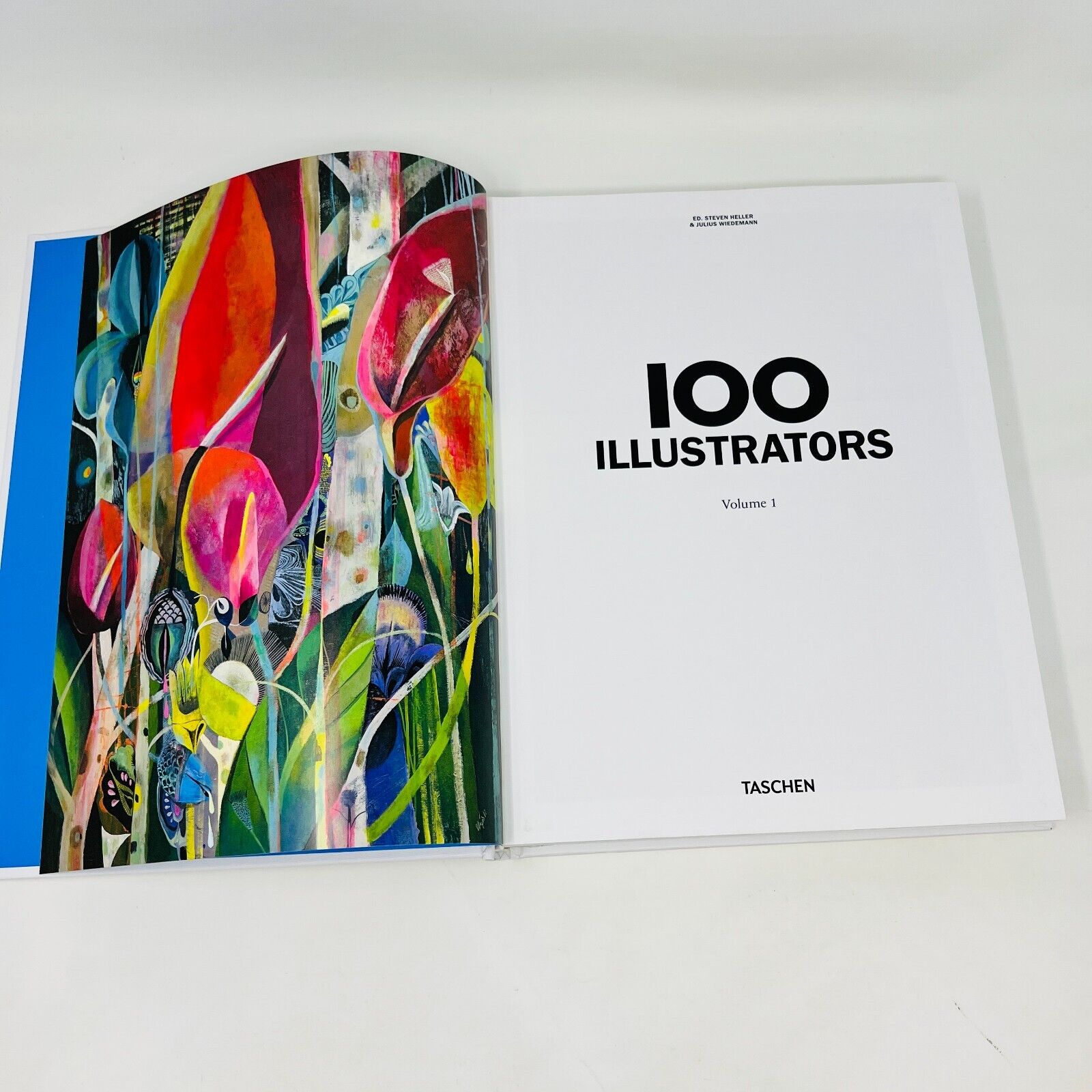 100 Illustrators #1-2 Taschen 2014 Hardcover Set Lot of Books Art Illustrations