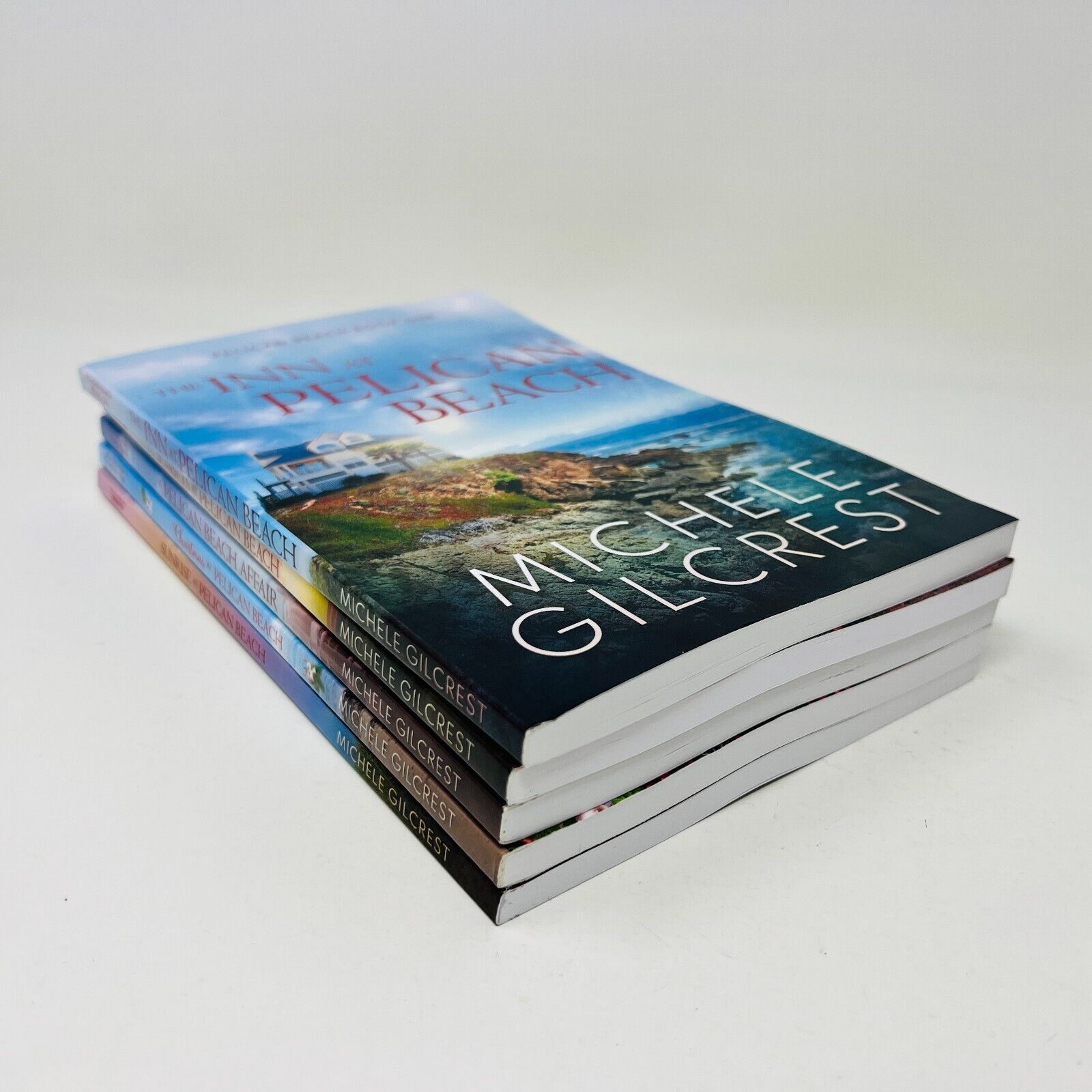 Pelican Beach Complete Series Paperback Books 1-5 Lot by Michele Gilcrest Inn at