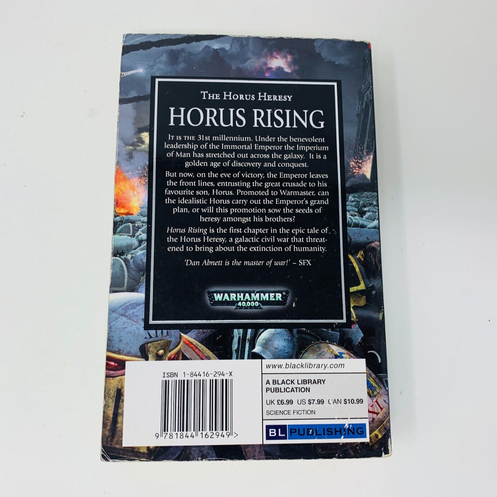 2006 Horus Rising The Seeds of Heresy are Sown Dan Abnett Warhammer 40,000 40k