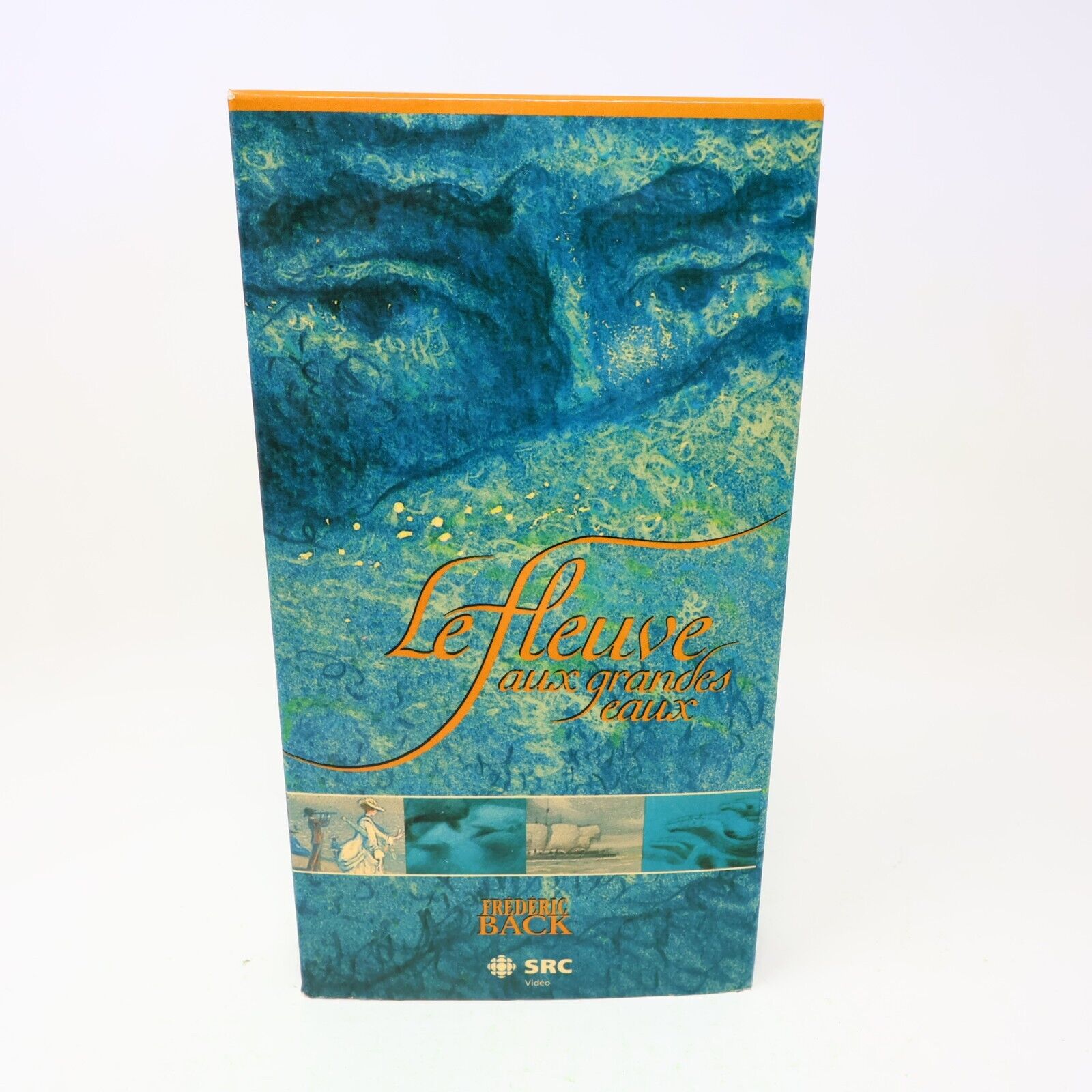 1993 Le Fleuve aux Grandes Eaux de Frédérick Back VHS Testé SRC NTSC Animation