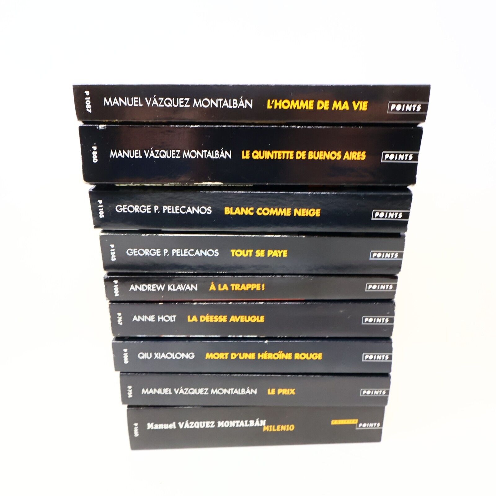 Points Policier Lot 9 Livres Français Christian Bourgois Le Prix Tout se Paye