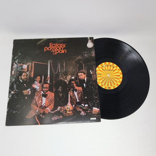 Ecstasy, Passion & Pain Self Titled LP Record Vinyl 1974 Roulette 9045-3013 Funk