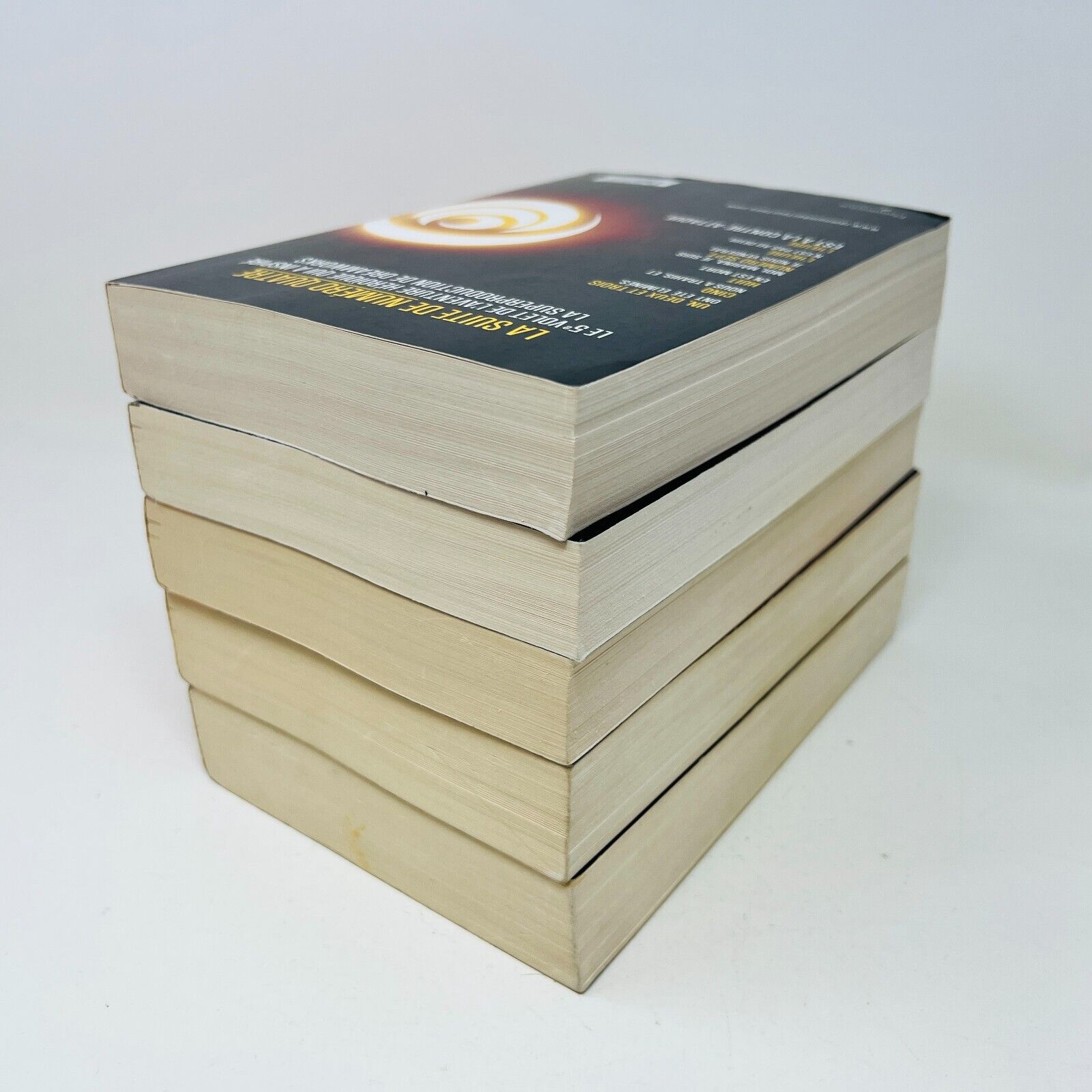 Lot de 5 Livres de Pittacus Lore Numéro Quatre/Pouvoir des Six Français/French