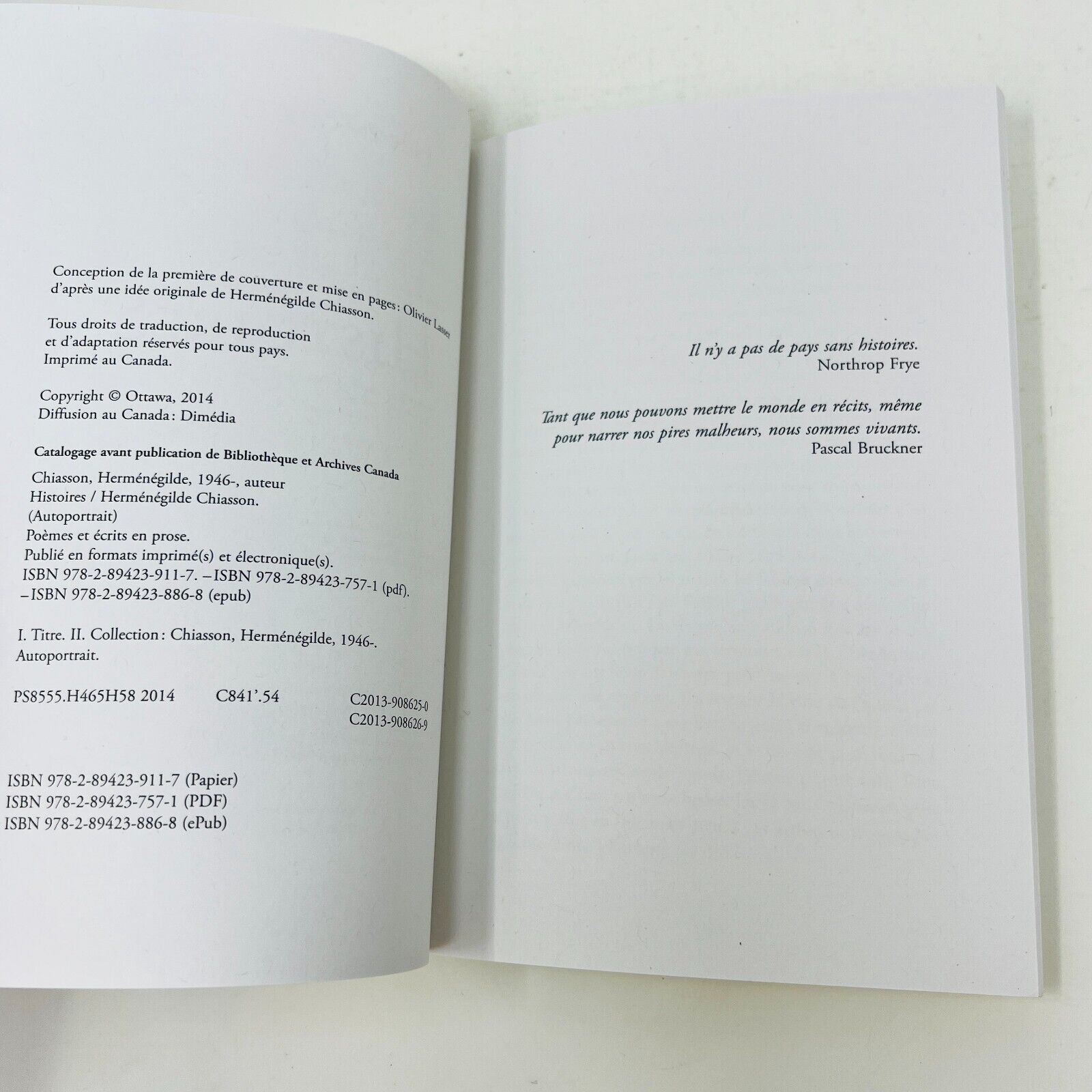 2014 Coffret Autoportrait de Herménégilde Chiasson 12 Livres & Estampe Numérotée