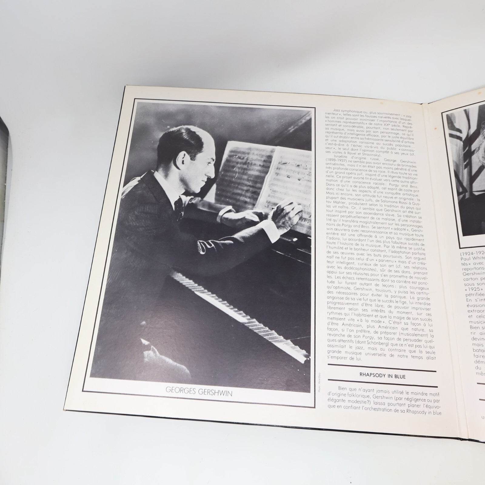 Gershwin Rhapsody In Blue Daniel Wayenberg G. Prêtre Disque Record C 059-11656