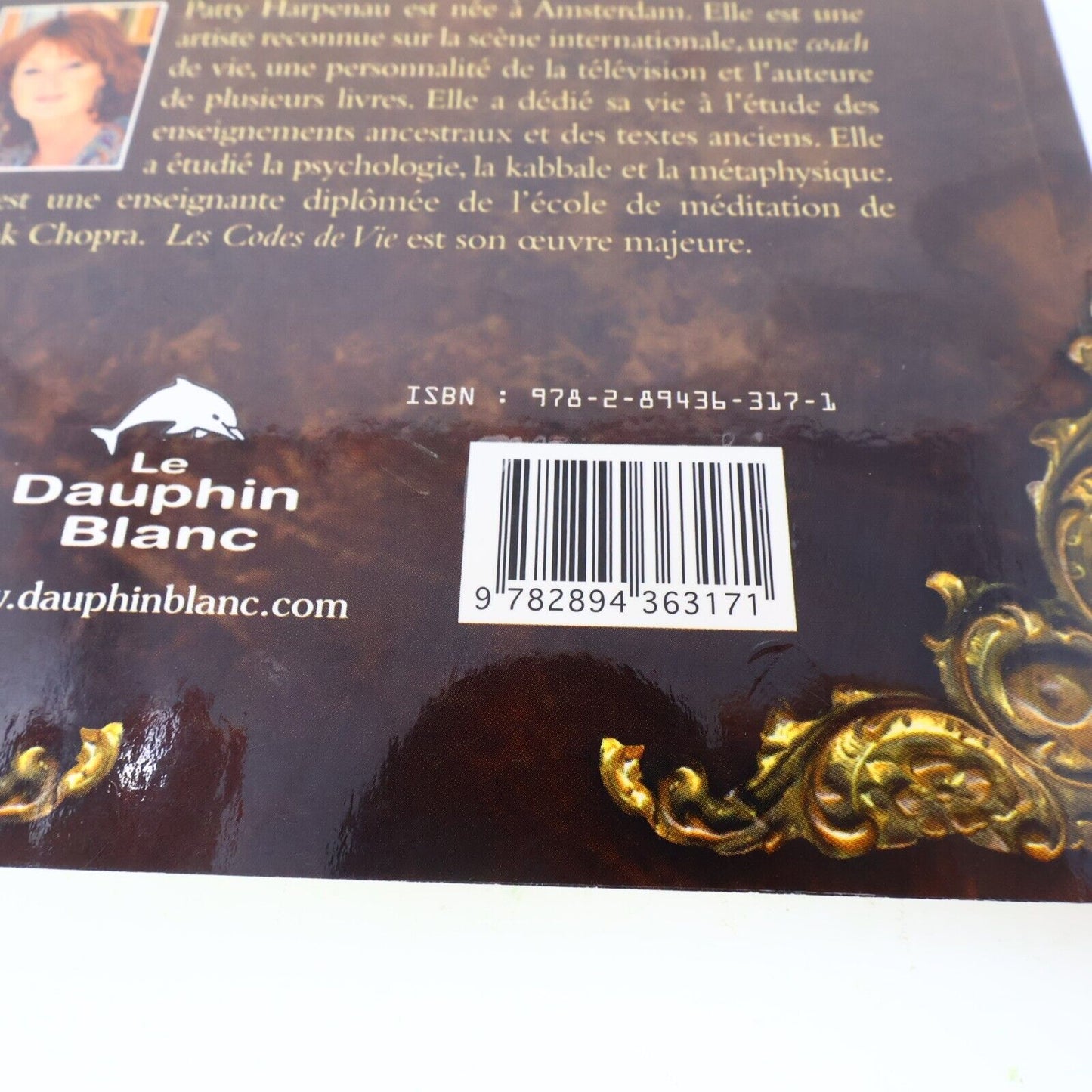 2011 Les Codes de Vie 7 Secrets de Vie Révélés Patty Harpeneau Dauphin Blanc PB