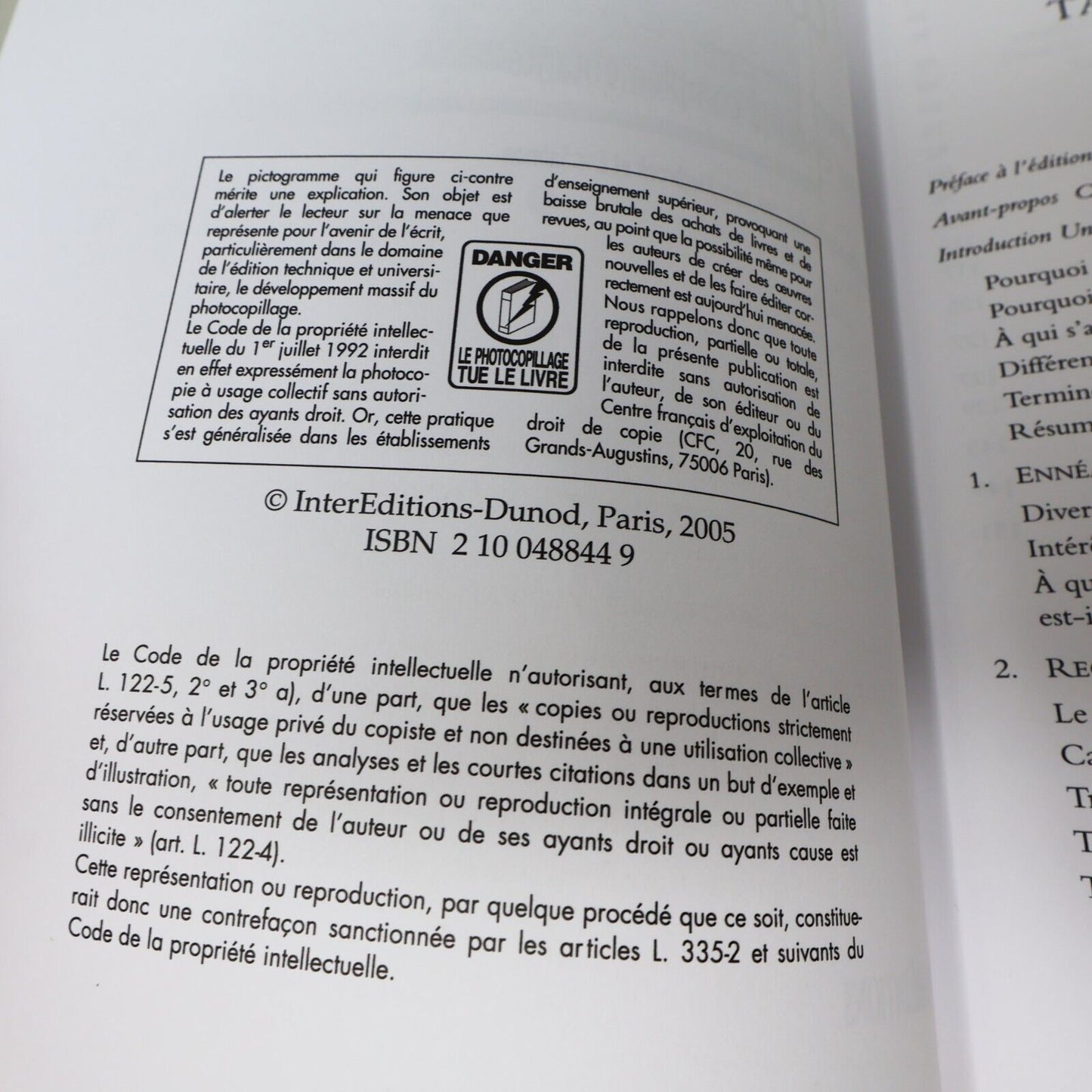 2005 Ennéagramme et Coaching Renske Van Berkel Croissance Personnelle Dunod PB