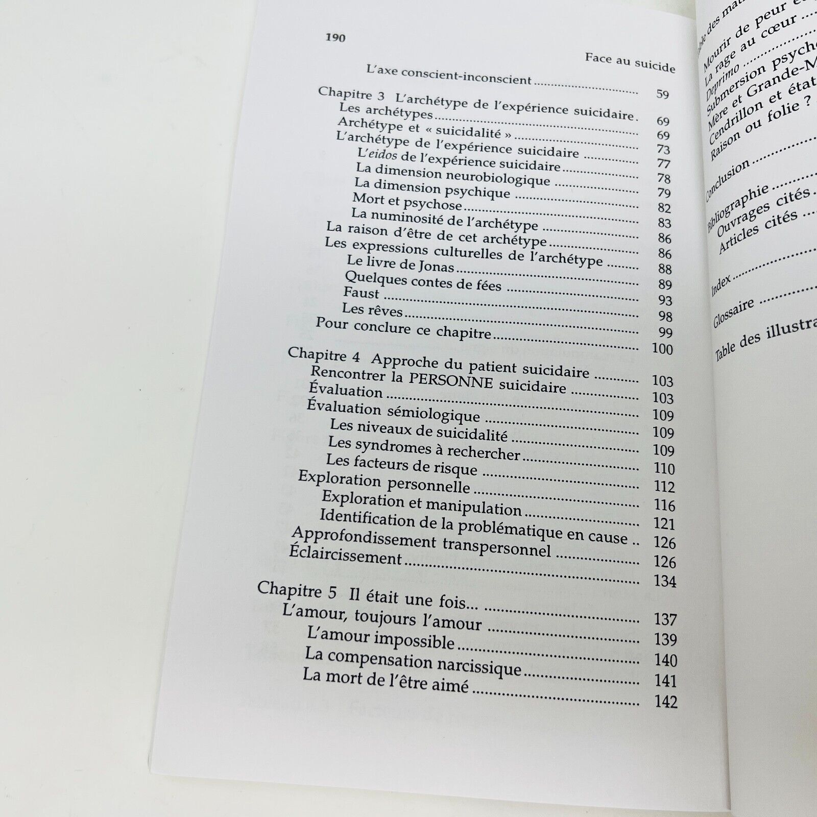 1997 Face au Suicide Bordeleau L'Expérience Suicidaire Perspective Archétypale