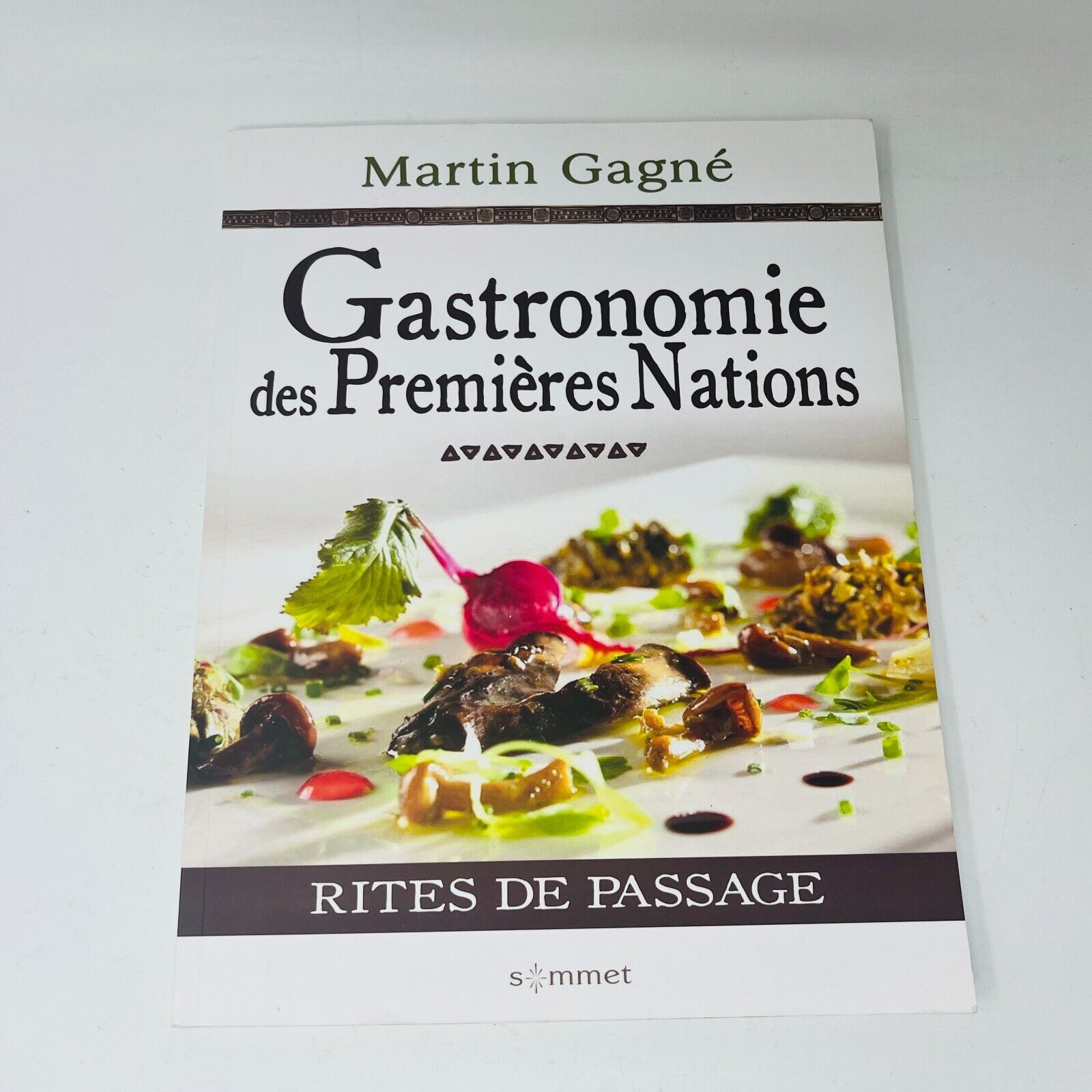 Gastronomie des Premieres Nations Signé par Martin Gagné Livre Recettes Cuisine