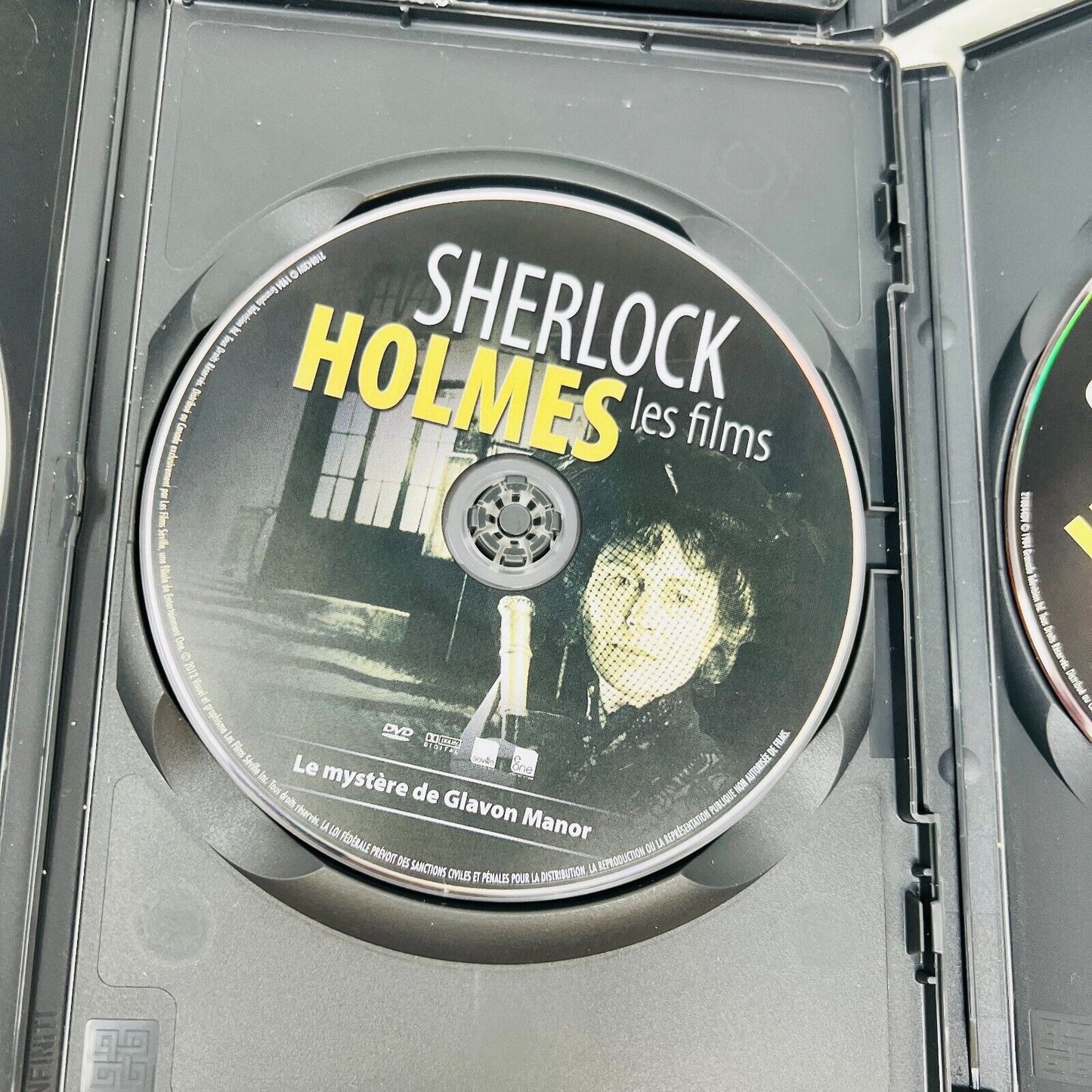 Sherlock Holmes Les Films avec Jeremy Brett 5 DVD Testés NTSC Signe des Quatre