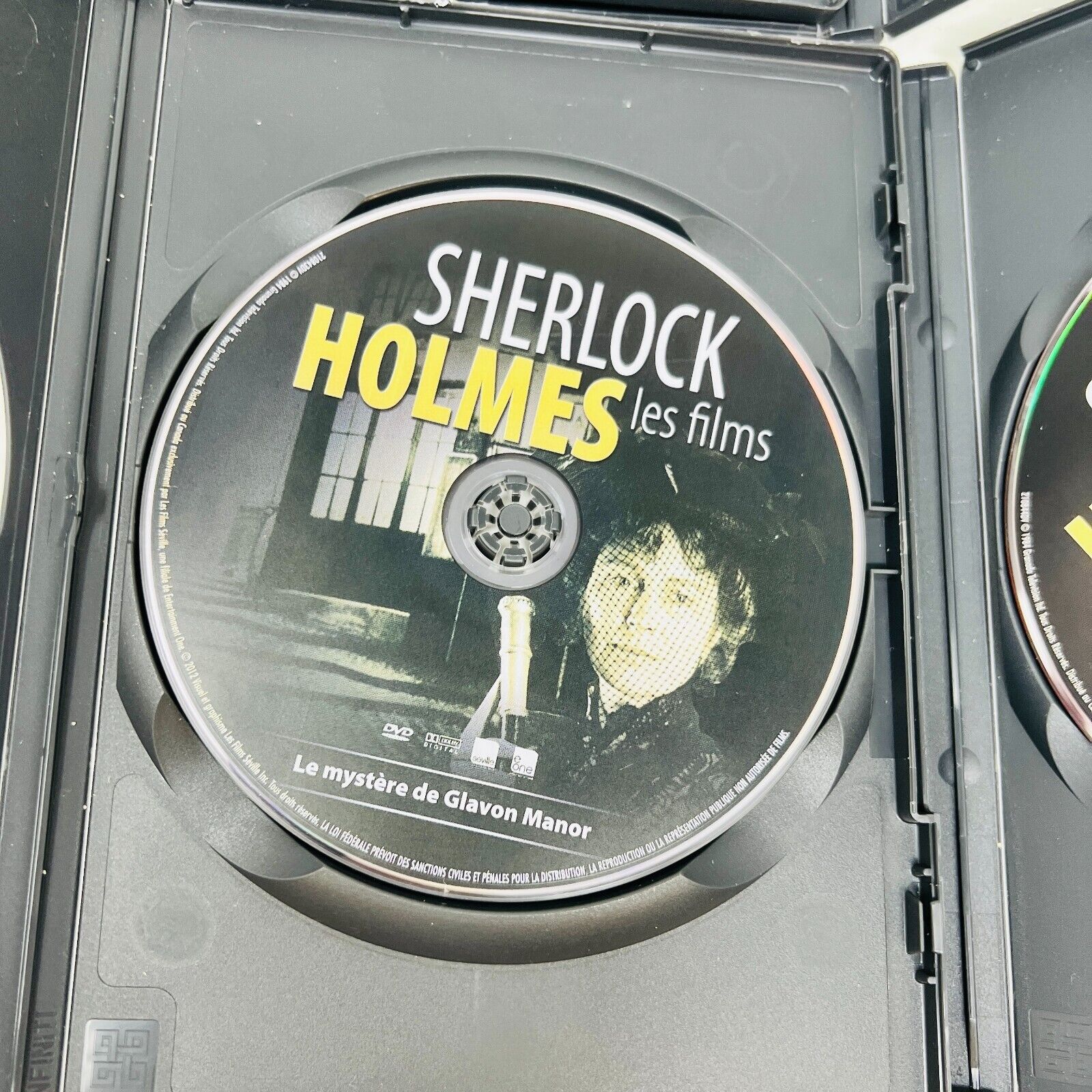 Sherlock Holmes Les Films avec Jeremy Brett 5 DVD Testés NTSC Signe des Quatre
