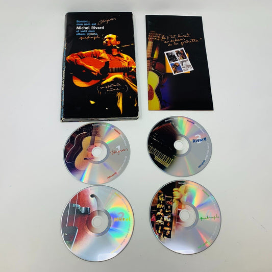 Bonsoir Mon Nom Est Toujours Michel Rivard et Voici Mon Album Quadruple CD Testé