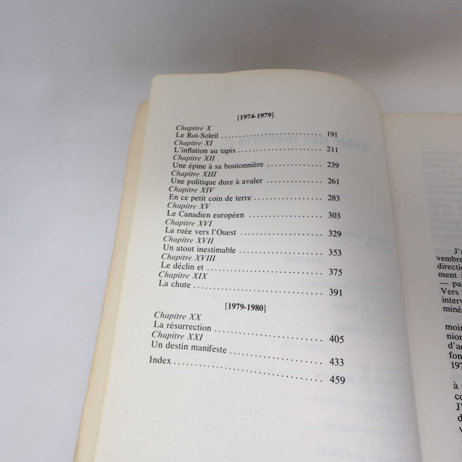 1981 Le Prince Richard Gwyn France-Amérique Pierre Elliott Trudeau Biographie PB