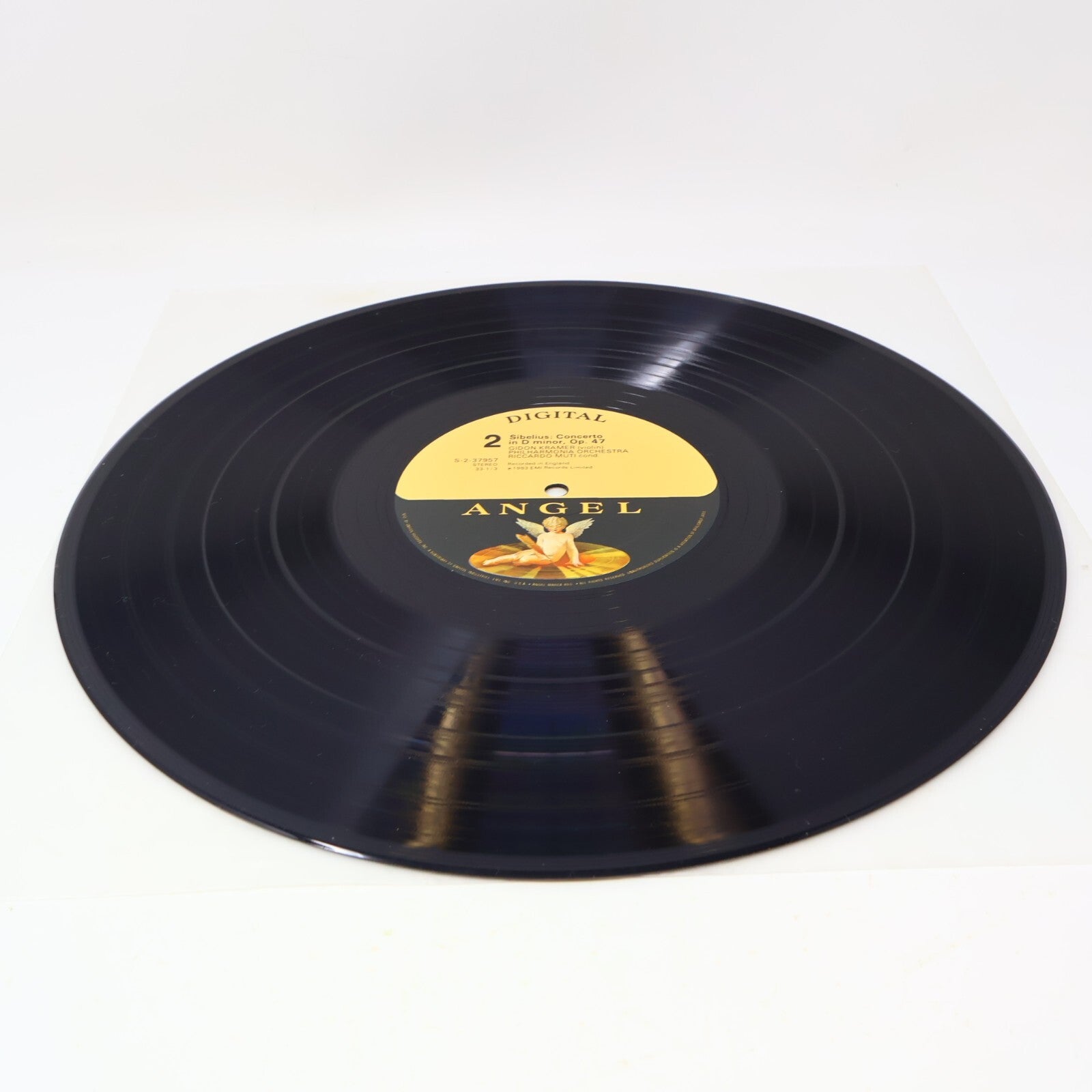 Gidon Kremer Riccardo Muti Sibelius Schumann Violin Concerto Record DS-37957