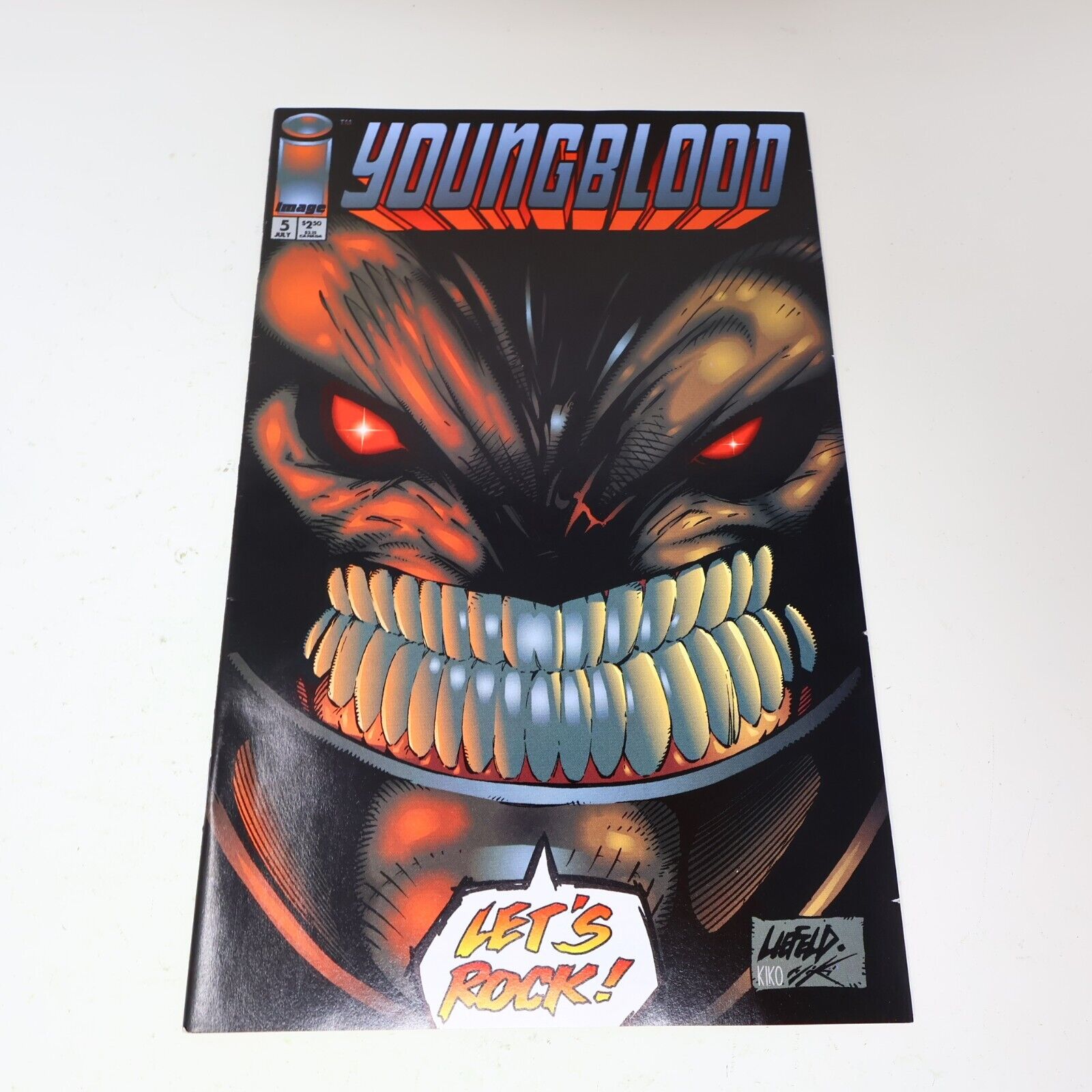 Lot 2 Comics Youngblood #4-5 Rob Liefeld/Danny K. Miki Image 1993 90s