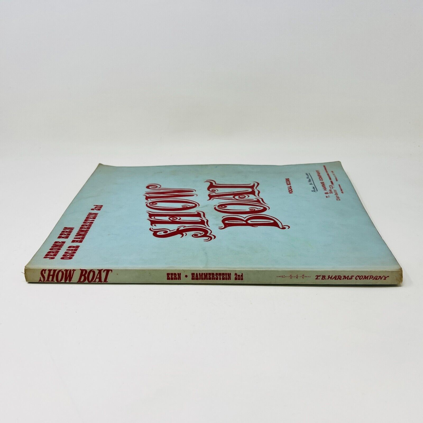 Show Boat Vocal Score Jerome Kern/Oscar Hammerstein 2nd T.B. Harms Paperback