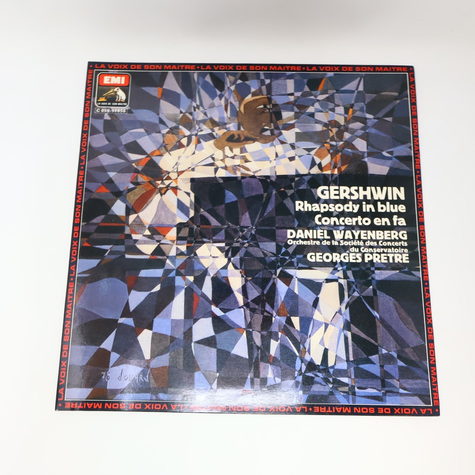 Gershwin Rhapsody In Blue Daniel Wayenberg G. Prêtre Disque Record C 059-11656