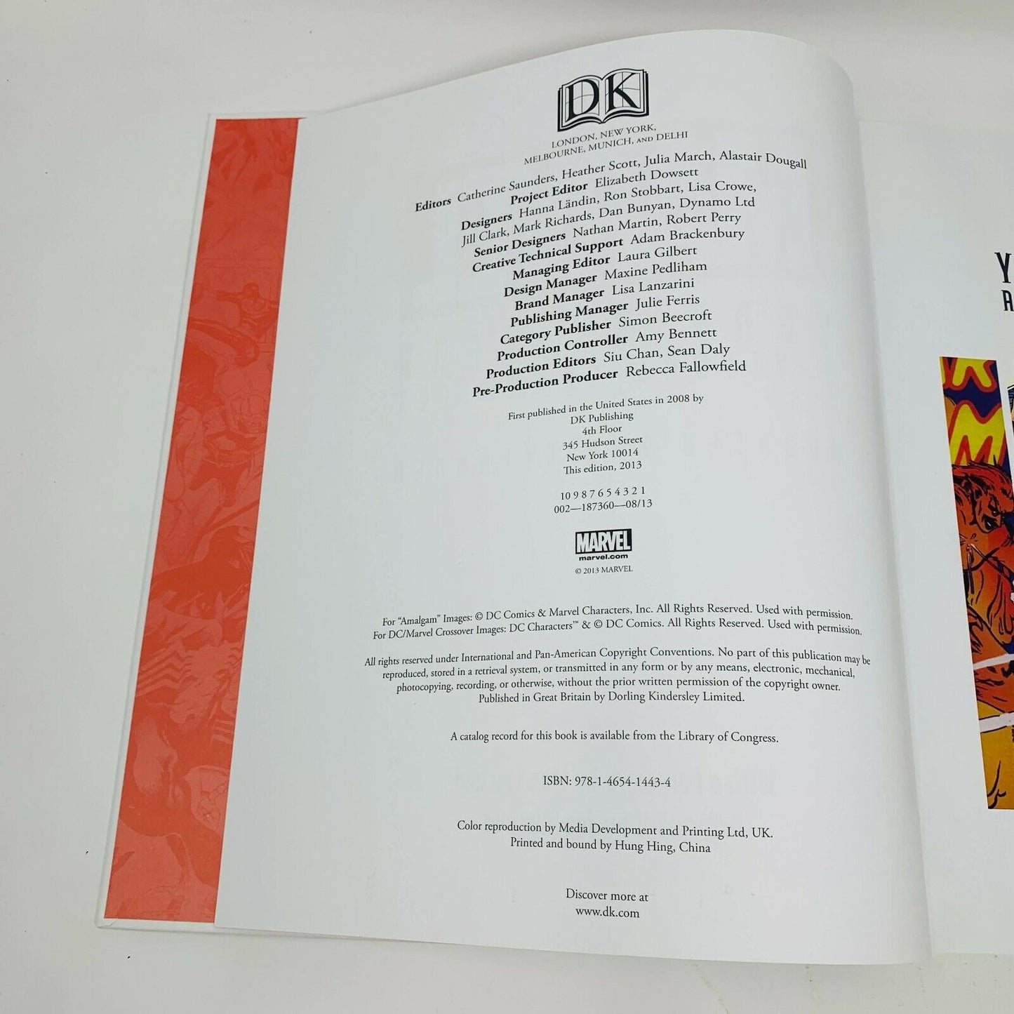 2013 Marvel Year by Year A Visual History Chronicle Hardcover Updated & Expanded