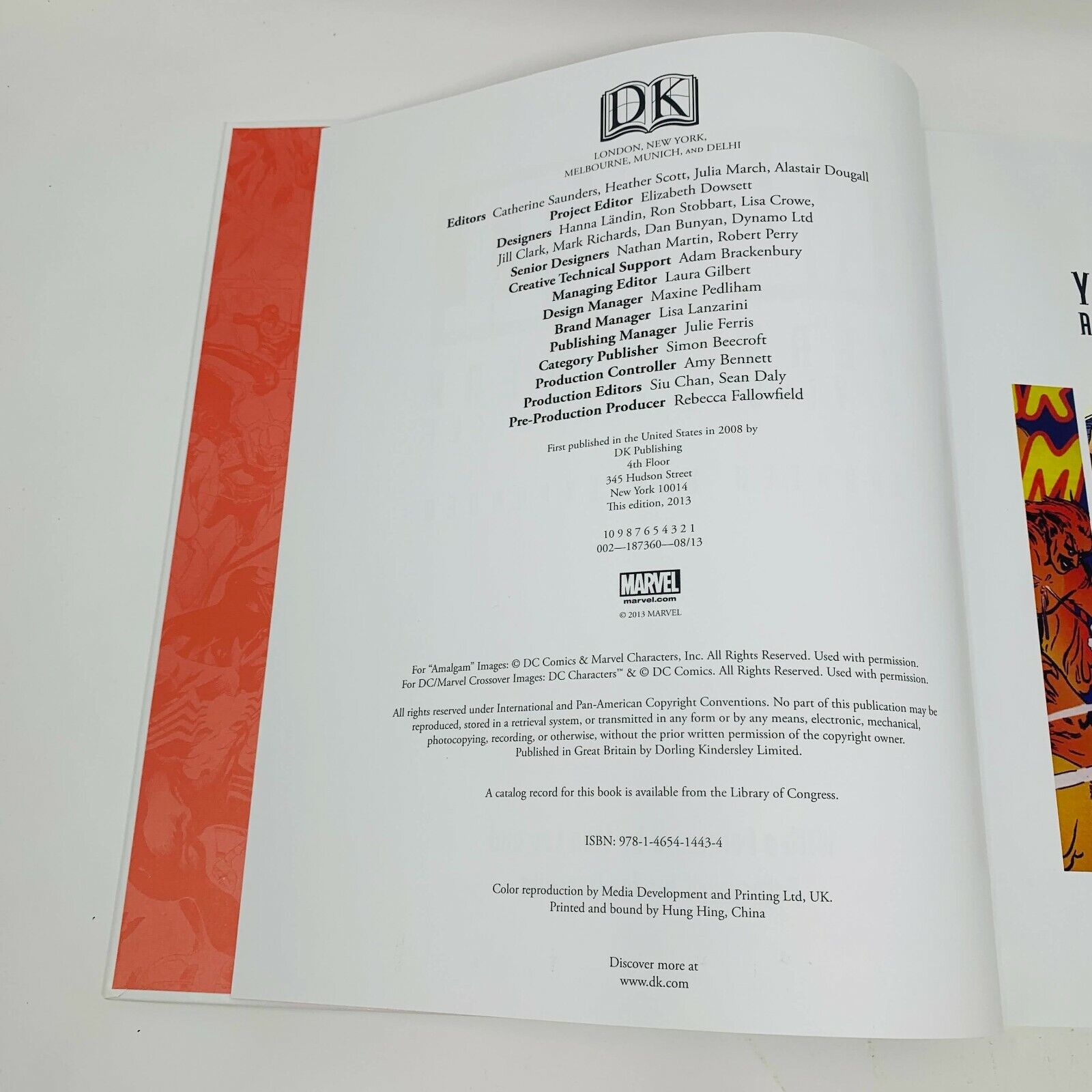 2013 Marvel Year by Year A Visual History Chronicle Hardcover Updated & Expanded