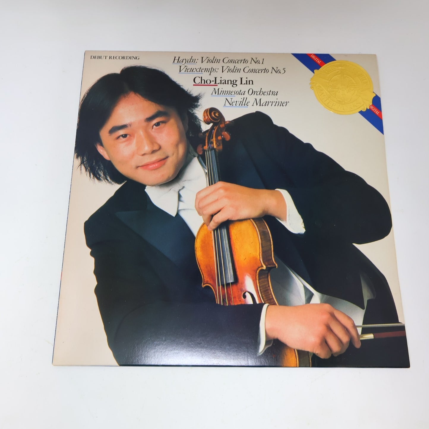 Cho-Liang Lin Haydn Vieuxtemps Violin Concerto Marriner LP Record Masterworks