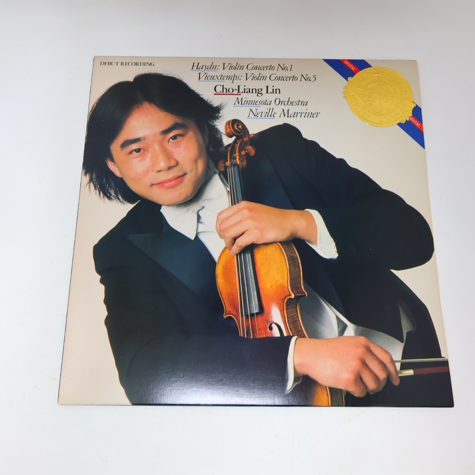 Cho-Liang Lin Haydn Vieuxtemps Violin Concerto Marriner LP Record Masterworks