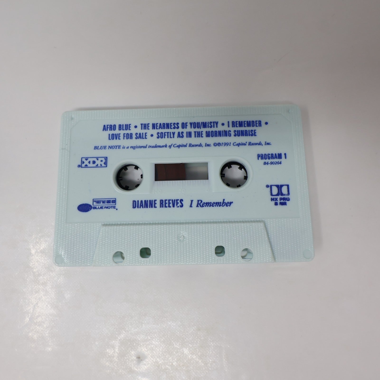 Dianne Reeves I Remember Cassette Blue Note Jazz 1991 Afro Blue B4-90264