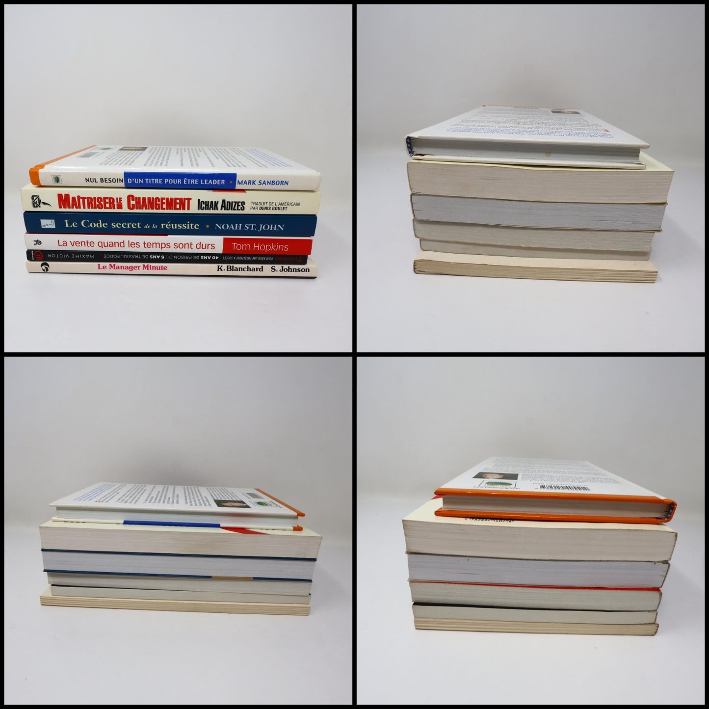 Finances Personnelles Affaires Entrepreneuriat Lot 6 Livres Français French