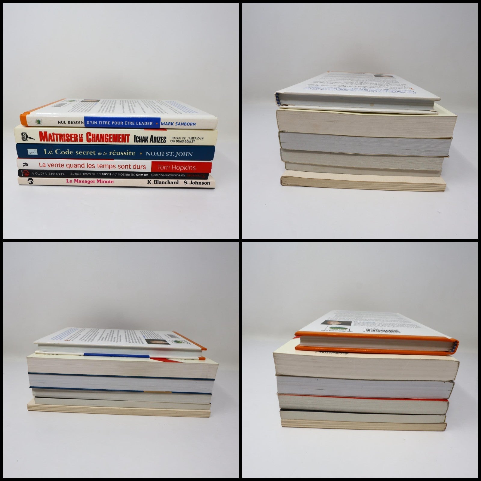 Finances Personnelles Affaires Entrepreneuriat Lot 6 Livres Français French