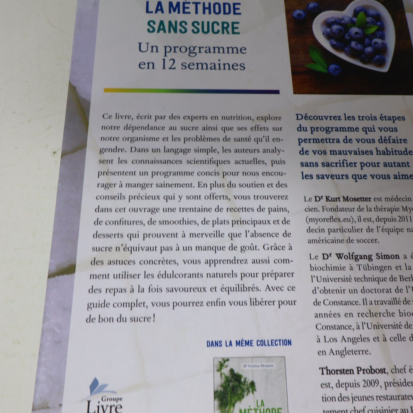 2016 La Méthode Sans Sucre un Programme en 12 Semaines Alimentation Nutrition HC