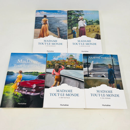 Madame Tout le Monde #1-5 Série Complète Hurtubise de Juliette Thibault Français