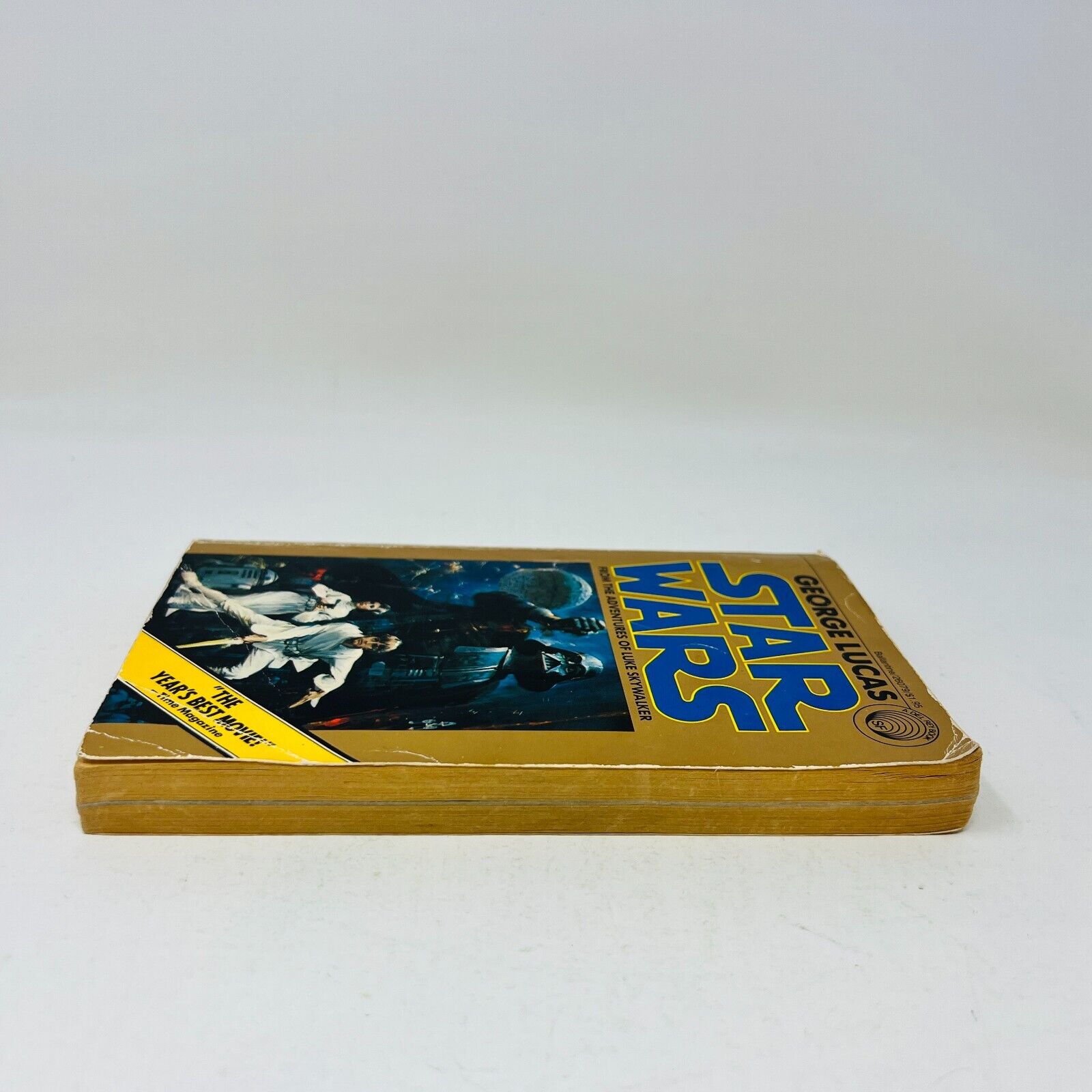 1977 Star Wars by George Lucas Mass Market Paperback Book 6th Print Movie Tie-in