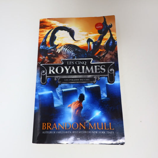 2015 Les Pirates du Ciel Brandon Mull Les Cinq Royaumes #1 Ada Français PB Ados