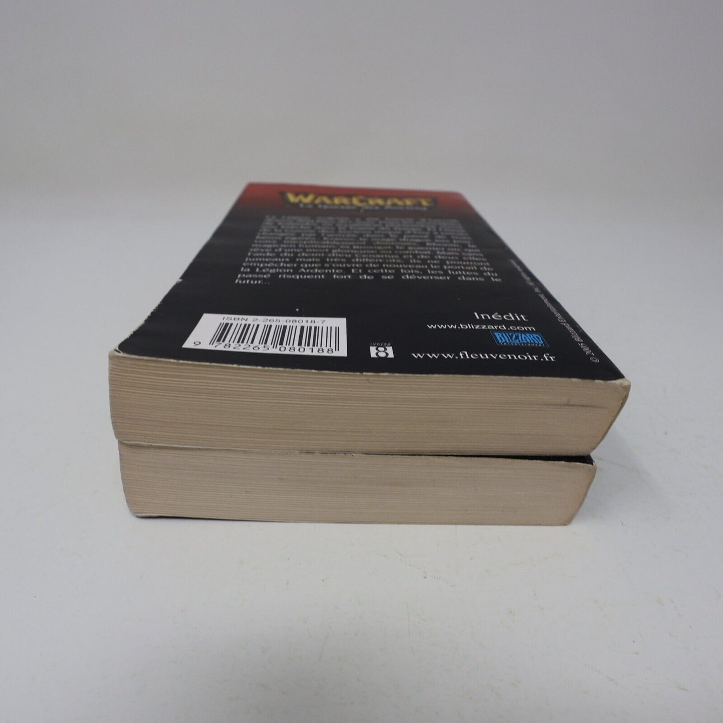 Lot 2 Livres La Guerre des Anciens #1-2 Warcraft Richard A. Knaak 2005 Français
