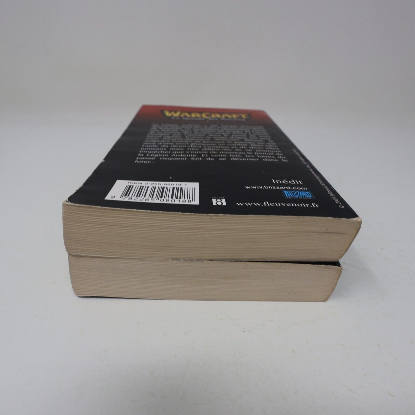 Lot 2 Livres La Guerre des Anciens #1-2 Warcraft Richard A. Knaak 2005 Français