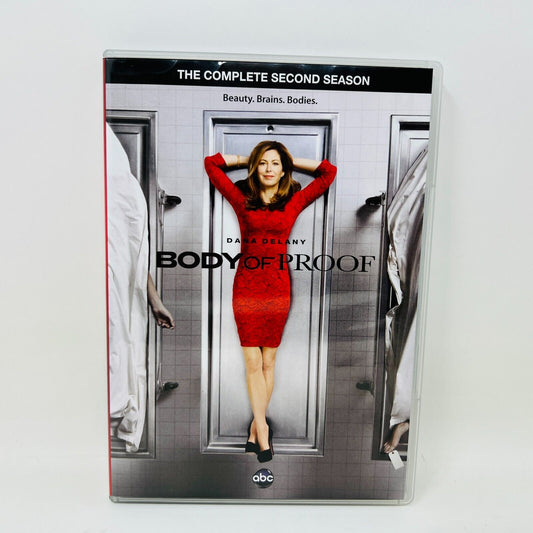 2012 Body of Proof The Complete Second Season DVD Tested Region 1 NTSC 4 Discs