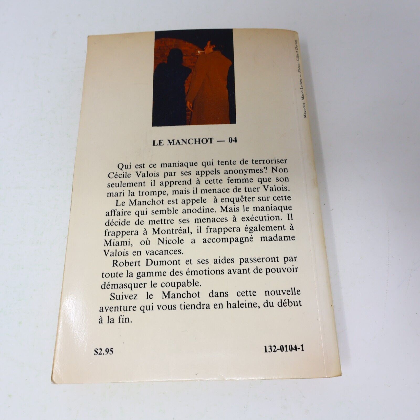 Lot 15 Livres Le Manchot Pierre Saurel Policier Québec Amérique Français French